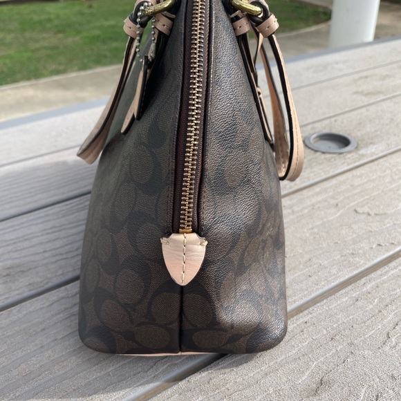 Coach Peyton Signature Satchel - Picture 2 of 7